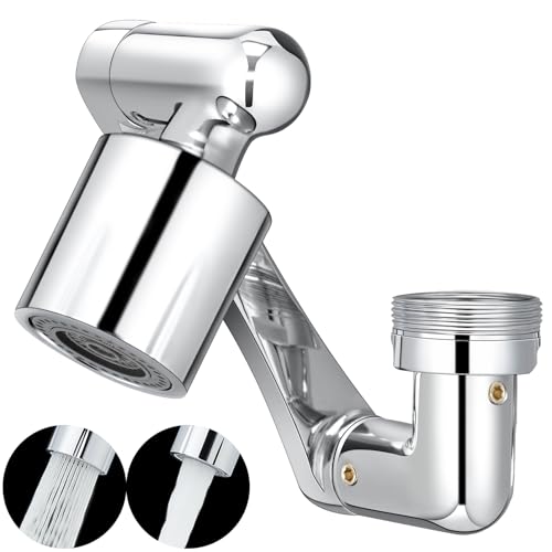 Rakuten - Yllnioos 水道 蛇口 シャワー 節水 泡沫器 首振り キッチン 蛇口シャワーヘッド 水栓 ノズル 先端 (1080度全方向回転)