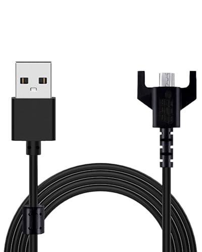 For Logicool G(ロジクール G) ワイヤレスマウス 充電 ケーブル 充電器 KONXISA 1.8m USB-Micro 充電ケー