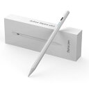 GLUBEE iPad ペンシル 2018年以降iPad対応 傾き感知 磁気吸着機能 iPad ペン 極細 超高感度 誤作動防止 軽量 耐摩 タ(2)