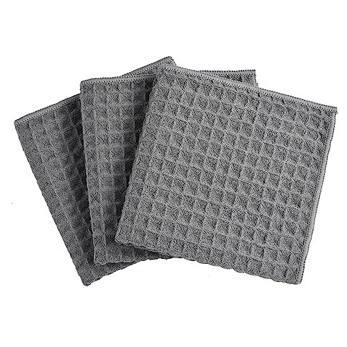 ふきん マイクロファイバー布巾 強力吸水 速乾 雑巾 食器 拭きガラス 窓鏡 キッチンタオル 台拭き 掃除..