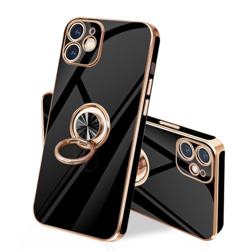 iPhone 12 mini ケース リング 耐衝撃 360°回転 スタンド機能 車載ホルダー対応 アイフォン 12Mini カバー iPhon