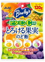 アサヒグループ食品 バヤリースとろける果実のど飴 120g×6袋