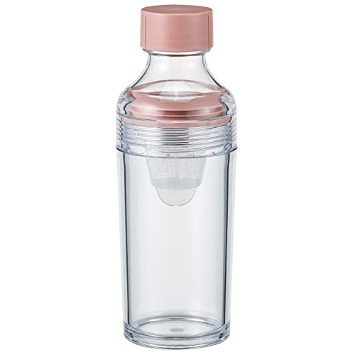 HARIO(ハリオ) フィルターインボトル・ポータブル スモーキーピンク 実用容量160ml 日本製 FIBP-16-SPR