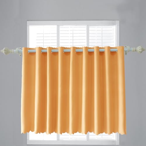 Yunlinhui一級遮光99.99%コーヒーカーテン、小窓遮光、断熱、保温省エネ、ファッション装飾に用い、紫..