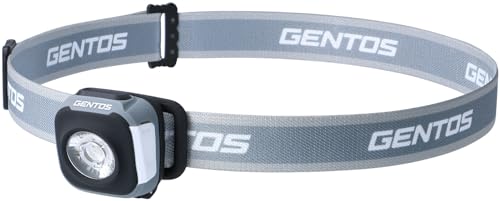 GENTOS(ジェントス) LED ヘッドライト USB充電式 明るさ360ルーメン/実用点灯2時間/防滴 専用充電池使..