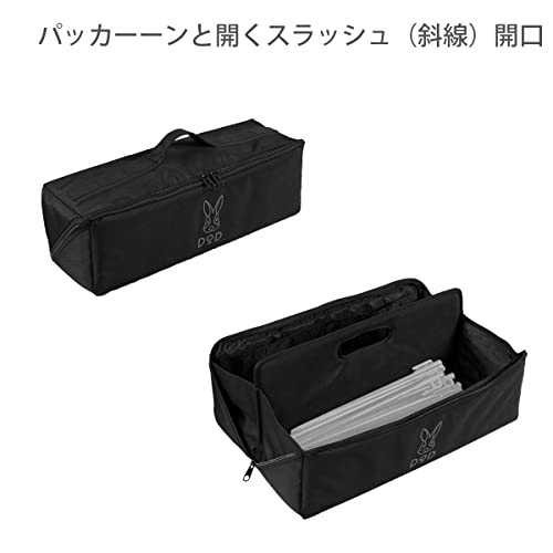 ルミナスエイト 楽天市場店のDOD(ディーオーディー) スラッシュペグパッカーーン(40) ペグケース 40cm ペグ ハンマー 収納 防汚 撥水 運搬 保管 ハンマーケー｜アングル3