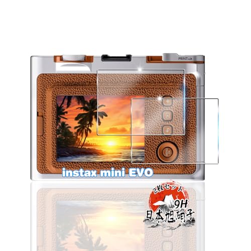 �� FUJIFILM instax mini Evo ���饹�ե���� 2�� ��AGC���˻��Ǻ� �� instax mini EVO �ե����