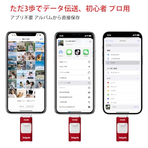 256GB Phone�б�usb���ꥢ�ץ����� �̿���¸ ľ��usb�˼̿���ܤ�4in1 �ե�å���ɥ����͵� USB ξ���ޤ����ޥ� U