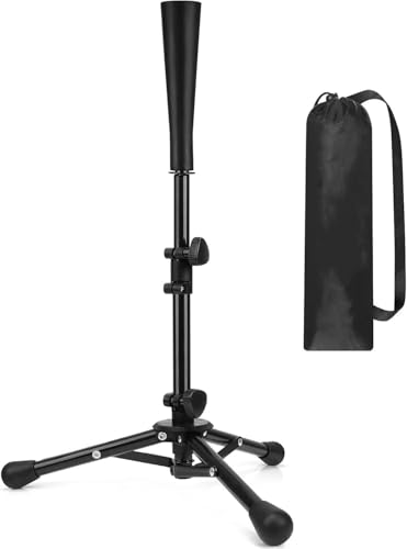 バッティングティー 子供53-76cm無段階式 バッティング ティースタンド 野球ボール置きティー 練習 打..