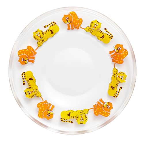 アデリア(ADERIA) アデリアレトロ プレート120 ズーメイト 日本製 ガラス お皿 かわいい ボウル プレゼント デザート 6827