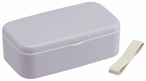 スケーター(Skater) バイオマス 箸付 弁当箱 ランチボックス 600ml ランチベルト付 食洗機対応 電子レ..