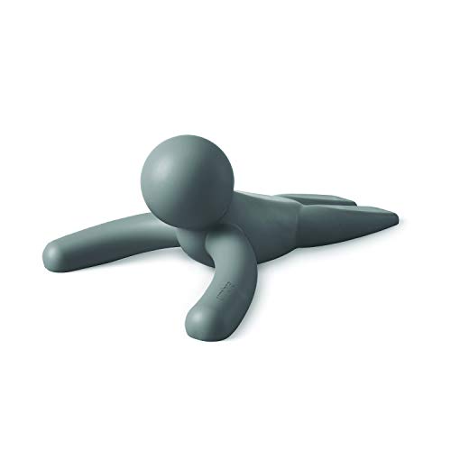 umbra ドアストッパー ゴム製 ドア止め 差し込み式 グレー BUDDY 21013258149