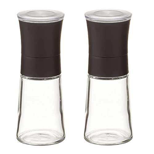 リス ペッパー&ソルトミル S ブラック 80ml スタビュアリクス 181798 2個セット