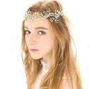 花嫁髪飾り 結婚式 ウェディング ティアラ ヘアアクセサリー ホワイトリーフ 披露宴 パーティー フラワー ガール ブライド ヘアーアクセサリー ヘッドドレス 花 ブライダル ダンス まとめ髪 ヘアアクセサリー 髪留め ヘアアレンジ 髪飾り ヘッドアクセ ヘアアクセ