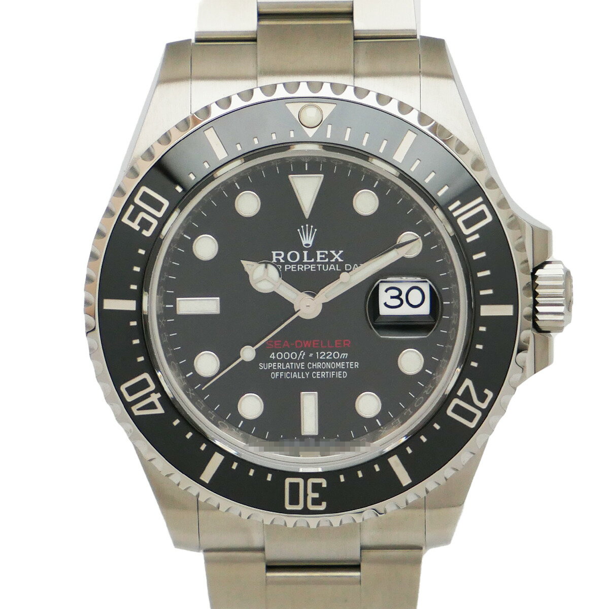 【中古】ROLEX ロレックス シードゥエラー 126600 ブラック メンズ