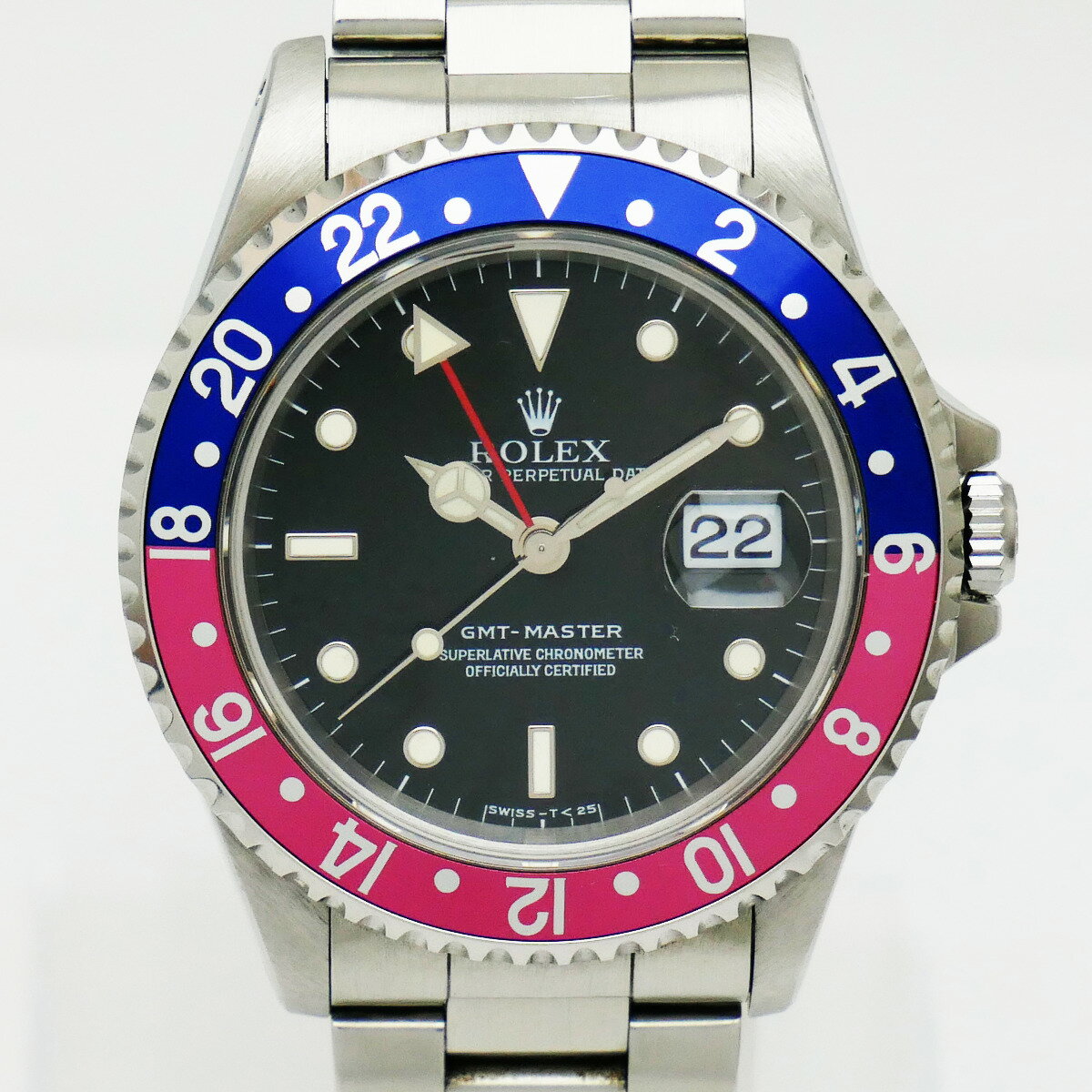 【中古】ROLEX ロレックス GMTマスター 16700 U番