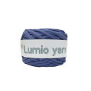 【Lumio yarn】ヤーン アップサイクルヤーン リサイクルヤーン 50m 《105》ブルー系【久世染】《定形外発送・送料無料》