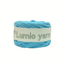 【Lumio yarn】ヤーン アップサイクルヤーン リサイクルヤーン 50m 《129》ブルー系【久世染】《定形外発送・送料無料》