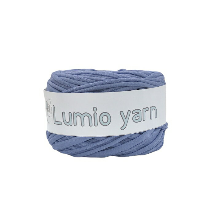 【Lumio yarn】ヤーン アップサイクルヤーン リサイクルヤーン 50m 《76B》ブルー系【久世染】《定形外発送・送料無料》