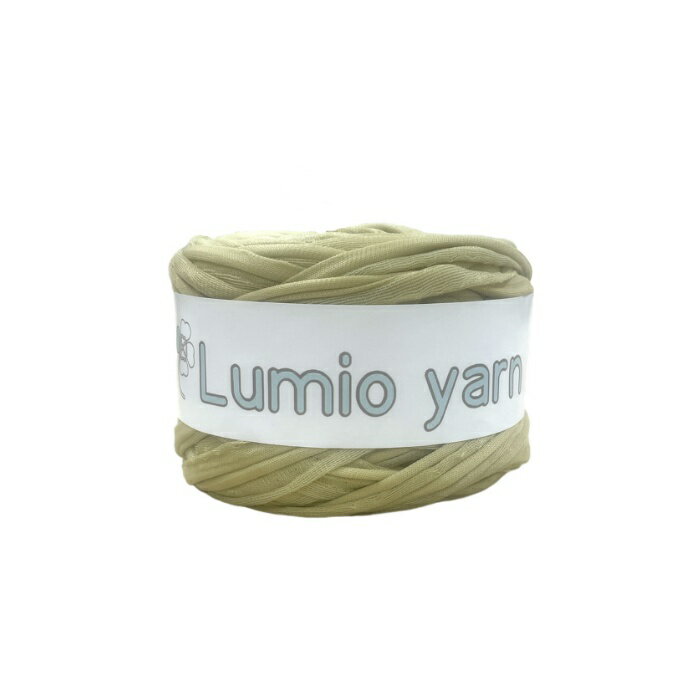 【Lumio yarn】ヤーン アップサイクルヤーン リサイクルヤーン 50m 《A-34》ベージュ系【久世染】《定形外発送・送料無料》