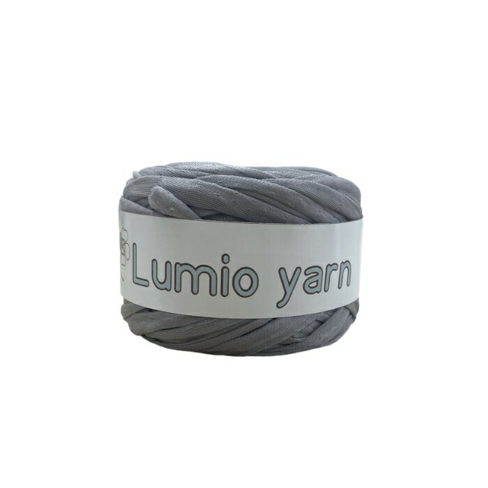 【Lumio yarn】ヤーン アップサイクルヤーン リサイクルヤーン 50m 《A-89》グレー系【久世染】《定形外発送・送料無料》