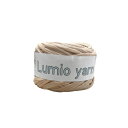 【Lumio yarn】ヤーン アップサイクルヤーン リサイクルヤーン 50m 《A-135》ベージュ系【久世染】《定形外発送・送料無料》