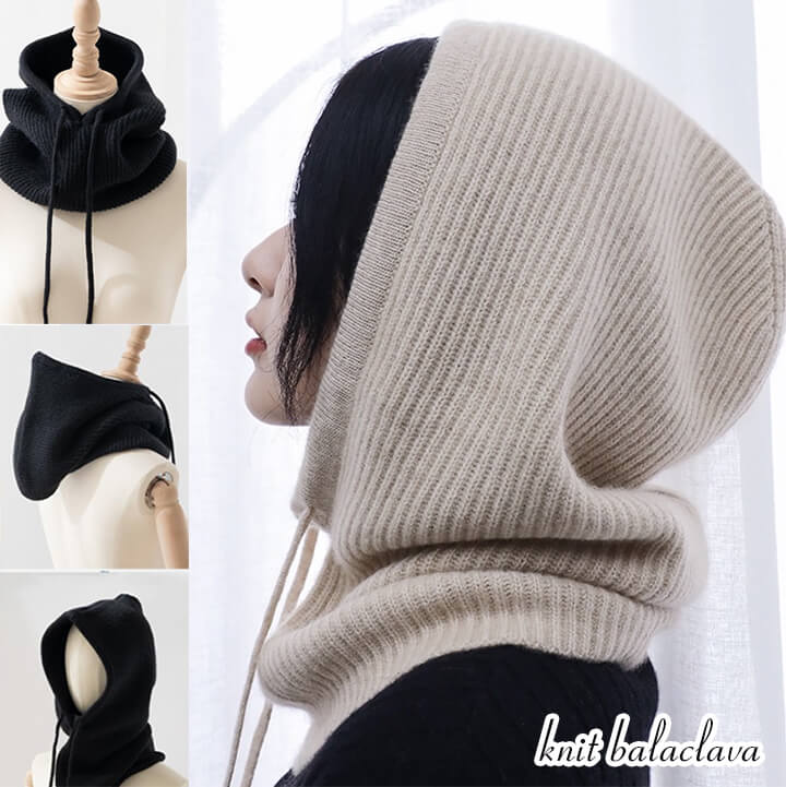 1A10 最終在庫処分 楽天1位 バラクラバ レディース ニット バラクラバ SNS大HIT!ネックウォーマー ユニセックス ネックウォーマー マフラー 帽子 ぼうし 防寒 暖かい あったか マフラー 男女兼用 韓国風