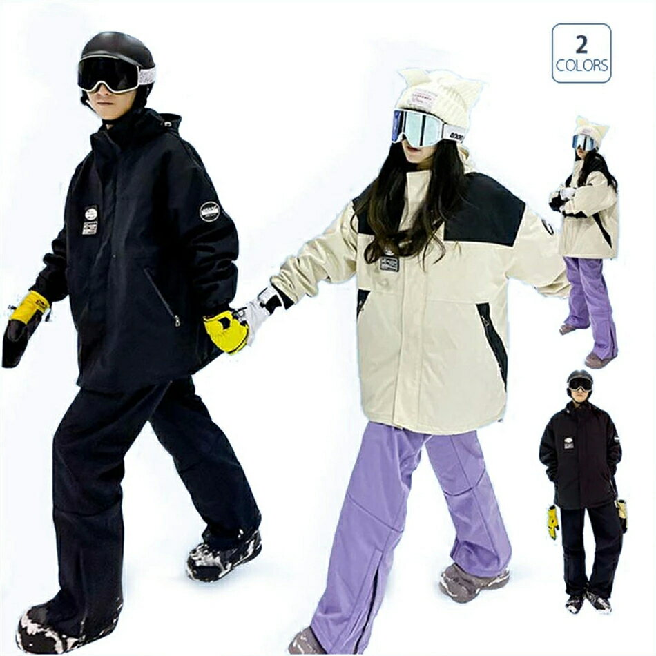 新商品の発売スキーウェア スノーボードウェア メンズ レ ディース 2023 上下セット ボードウェア スノ..