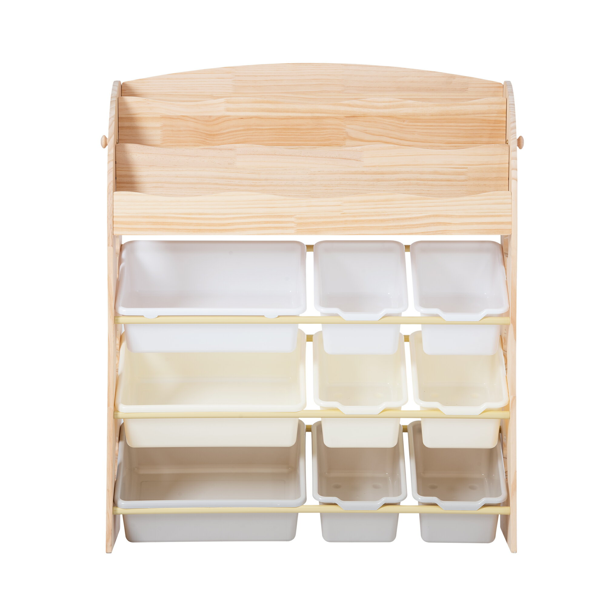 おもちゃ収納ラック 子ども用家具 木製 収納ケース