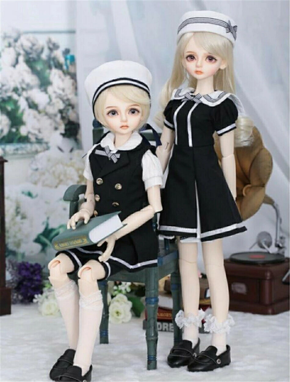 ���ʼ� ���åץ���ˤλҤȽ��λ� ñ������ġ׼��� �����ư BJD�ɡ��� �ץ쥼��� ���쥯����� 1/4����ͷ� ����+�ե륻�å� ��ᥤ���� 40cm