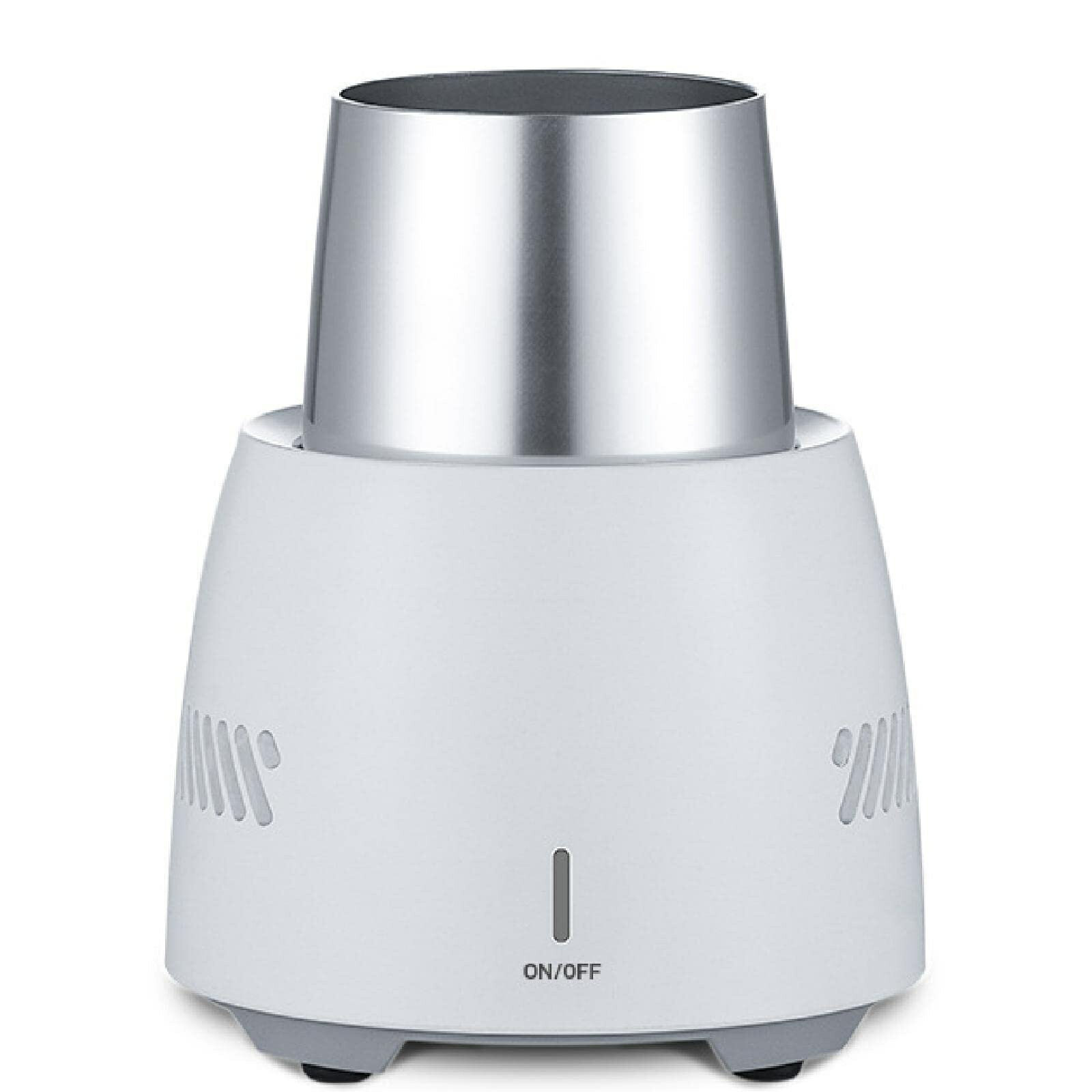 Rakuten - ポータブル 缶クーラー 急速冷却カップ -9〜58℃ 保温・保冷 ドリンククーラー急速冷凍カップクーラー保冷 ドリンクホルダー 保冷 卓上用 ビール 日本酒 炭酸飲料 など適用 (ホワイト)