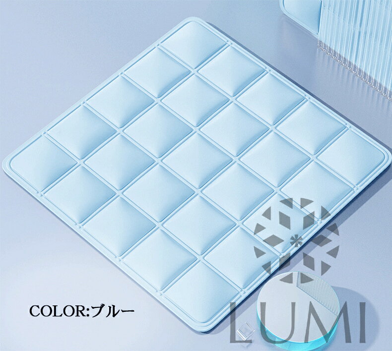 lumi lifeの【サイズ40×40CM】ペット用アイスマット ひんやりペットマット ペット用アイスマット ペット用アイスシート ひえひえ 犬 猫 ペット用品 夏用 冷感マット 寝具 暑さ対策グッズ 洗える クール 夏用ペットマット ひんやり ヒンヤリ 涼しい 暑さ対策 3色選択可能｜アングル2