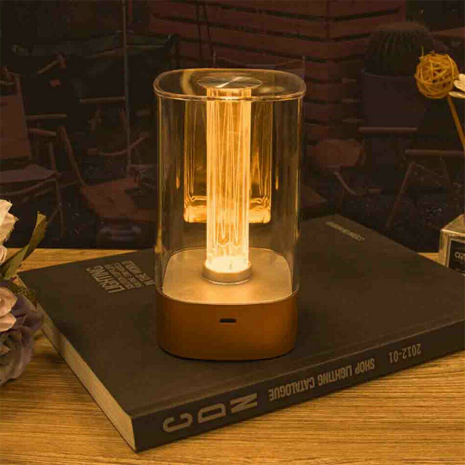 テーブルランプ　電気スタンド 充電式 モダンデコ 目に優しい テーブルランプ LED コードレス テーブルランプ ヴィンテージ バーテーブルランプ LED ナイトライトベッドルーム ポータブルバッテリ デスクスタンド 照明器具 LEDランプ 雰囲気作り