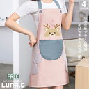 エプロン 防水 手拭きタオル 女性 レディース 保育士 ワークエプロン 大判タイプ 料理用 作業用エプロン 前掛け カフェエプロン 母の日 贈り物 介護 喫茶店...