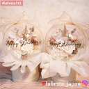 【#lafiesta742】バルーンフラワー 名入れ プレゼント ギフト お贈り物 直送対応 プリザーブドフラワー ドライフラワー 花 バラ ローズ 薔薇 フラ...
