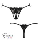 LUXXA(ルクサ)●バランス・オープン・ストリング 【BALANCE Open String】|フランス製 Tバック レース レディース ショーツ オープンク...