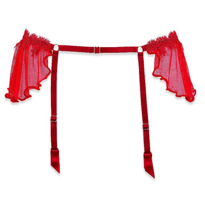 LUXXA�ʥ륯���ˡ����ꥯ�����롦���������٥�� ��ELIXIR Garterbelt�ۡåե���� ���������٥�� �졼�� ����ݡ��� �ӥ��塼���� ��ǥ����� �������� ��� �ץ쥼��� ���ե�