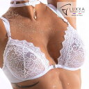 LUXXA(ルクサ)●イリッセ・ブラ 【IRISSE Bra】|フランス製 ブラジャー レース 刺繍 インポート ソフトカップ フロントホック アンダーワイヤー...