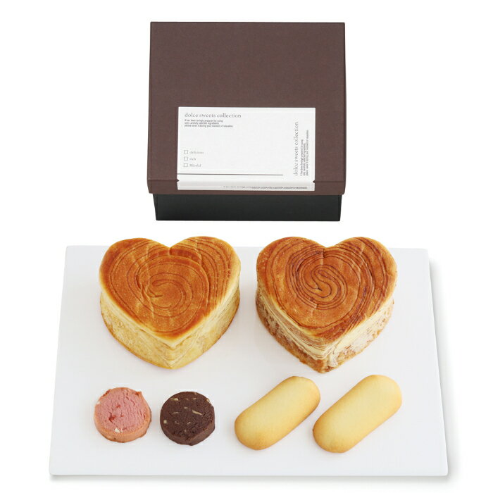 【引菓子】ハートデニッシュ&スイーツセット HD2-10B【デニッシュ・スイーツ・ギフト】包装・熨斗対応