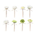 【プチギフト】Fleur rose bijou フルール・ブランシェ・ビジュ1本 1658【造花・耳かき】※5個単位でご注文ください
