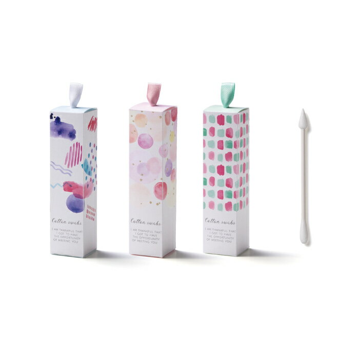 【プチギフト】コットンティップス(綿棒) 1786【サンクスギフト・アメニティ】※5個単位でご注文ください