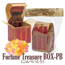 【プチギフト】フォーチュン トレジャーBOX-PB（こんぺいとう）【宝箱・財宝・お宝・販促　冒険 旅 体験 景品】