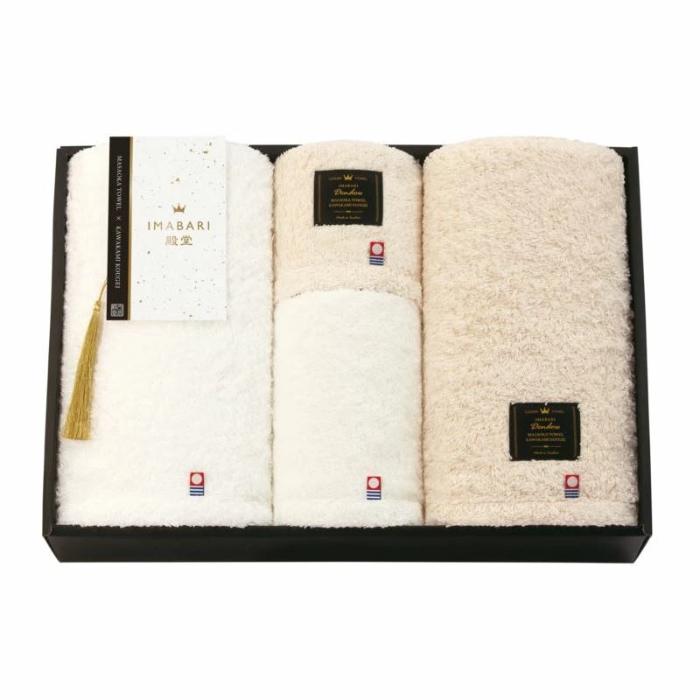 【引出物】IMABARI殿堂 -天然水仕上げ- 日本製 愛媛今治 タオルセット tkd-14150//引き出物・ギフト・内祝い・お中元・お歳暮等に