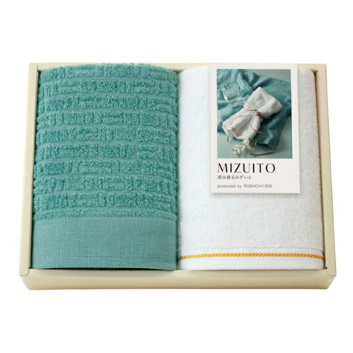 Rakuten - 【引出物】MIZUITO 澄みわたるみずいと 日本製 大阪泉州 タオルセット tkd-39025//引き出物・ギフト・内祝い・お中元・お歳暮等に