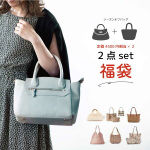 【11/15在庫更新】【レビュー特典あり】福袋 通年 バッグ 2点set レディース bag 鞄 トートバッグ 財布 ショルダーバッグ ハンドバッグ セカンドバッグ クラッチバッグ ファッション 2点入り ふくぶくろ 詰め込み 春夏 秋冬 返品交換キャンセル不可　3300