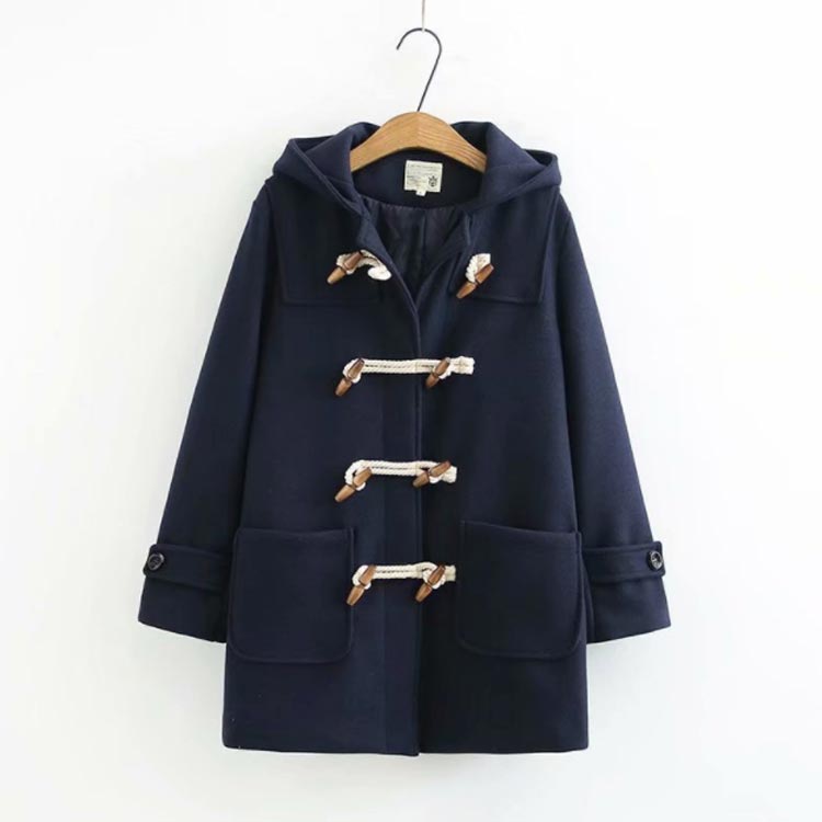 スクール コート レディース ダッフル 中綿 厚手 防寒コート ロング スクール ジャケット 学生 中学生 女子高生 軽い フード付き 厚手 暖かい 通学 送料無料