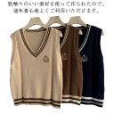 スクールベスト ノースリーブ スクールセーター 送料無料 無地 ゆったり Vネック ニット ベスト チョッキ 学生服 セーター プルオーバー ニット ニットベスト 女子 制服 JK制服 中校生 高校 中学 学園祭 入学式 卒業式 学院風