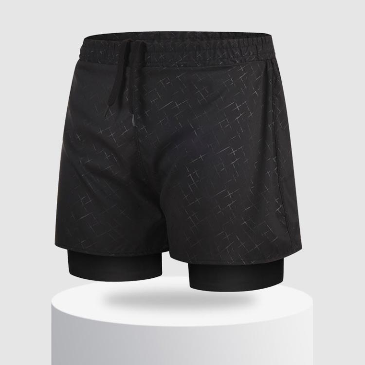 めくれ防止2重デザイン！メンズ 海パン 水着 サーフパンツ ハーフパンツ サーフショーツ ボードショーツ インナー付 速乾 水陸両用 体型カバー 大きいサイズ 2XL