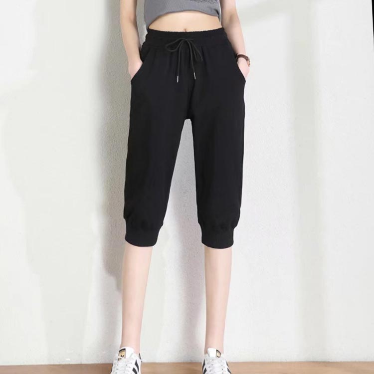 レディース スウェットパンツ ショートパンツ 秋 7分丈パンツ ジャージ ハーフパン...
