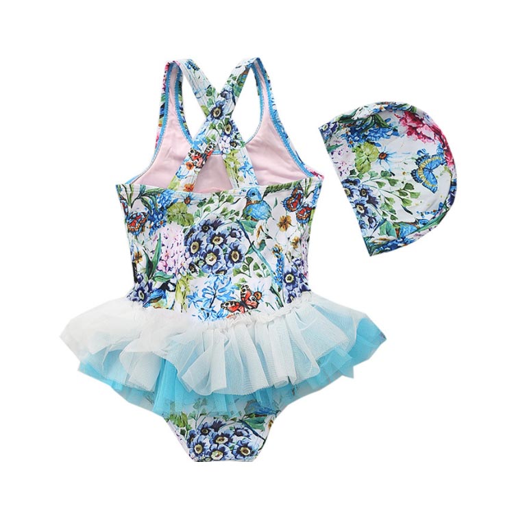 セット セパレートタイプ キッズ水着 ベビー水着 オールインワン 女の子 2点セット...